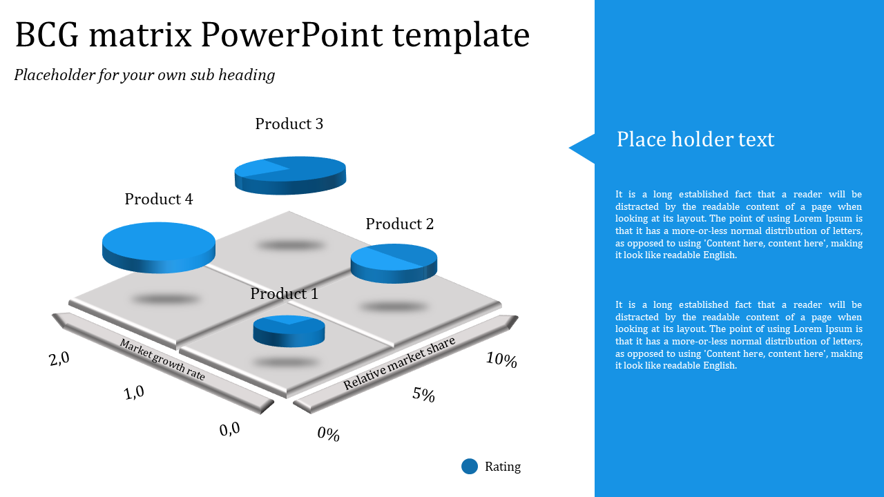Incredible Best BCG  Matrix PowerPoint and Themes